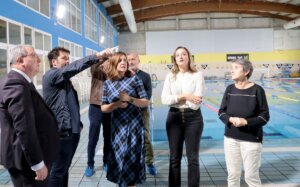 Reapertura de la piscina de Benimàmet tras su reparación en tiempo récord