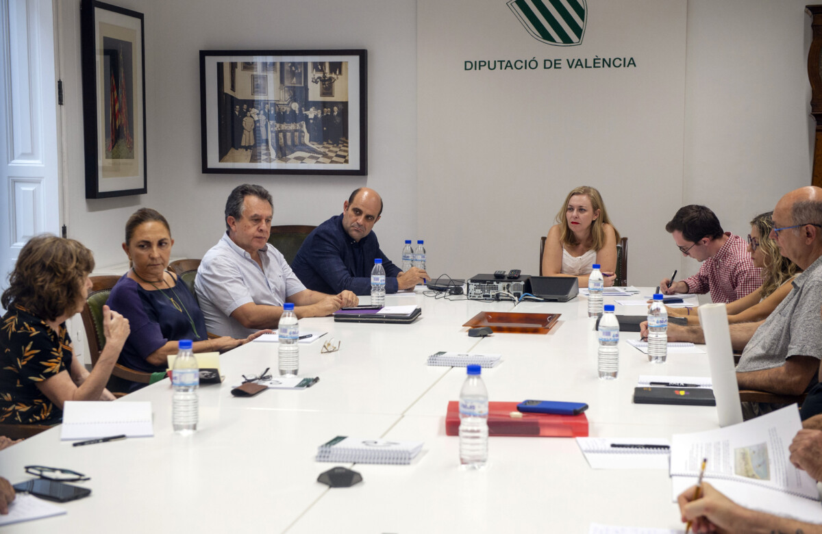 Reunión del área de Memoria Democrática de la Diputación de Valencia