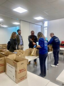 almuerzo encendido Silla