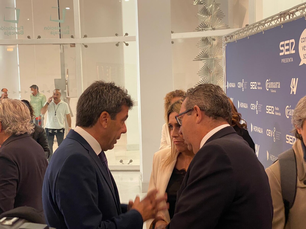 Carlos Mazón y Toni Pérez