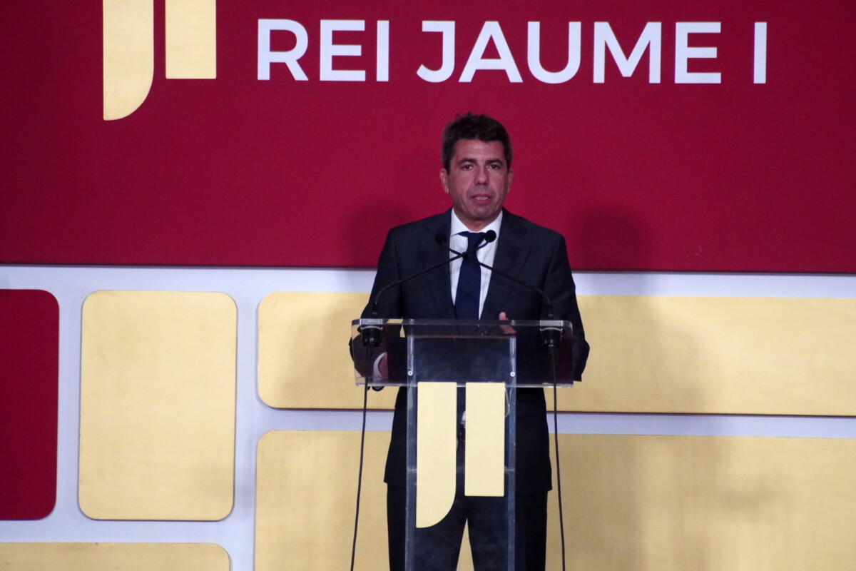 Carlos Mazón interviene en la gala de entrega de los Premios Rei Jaume I