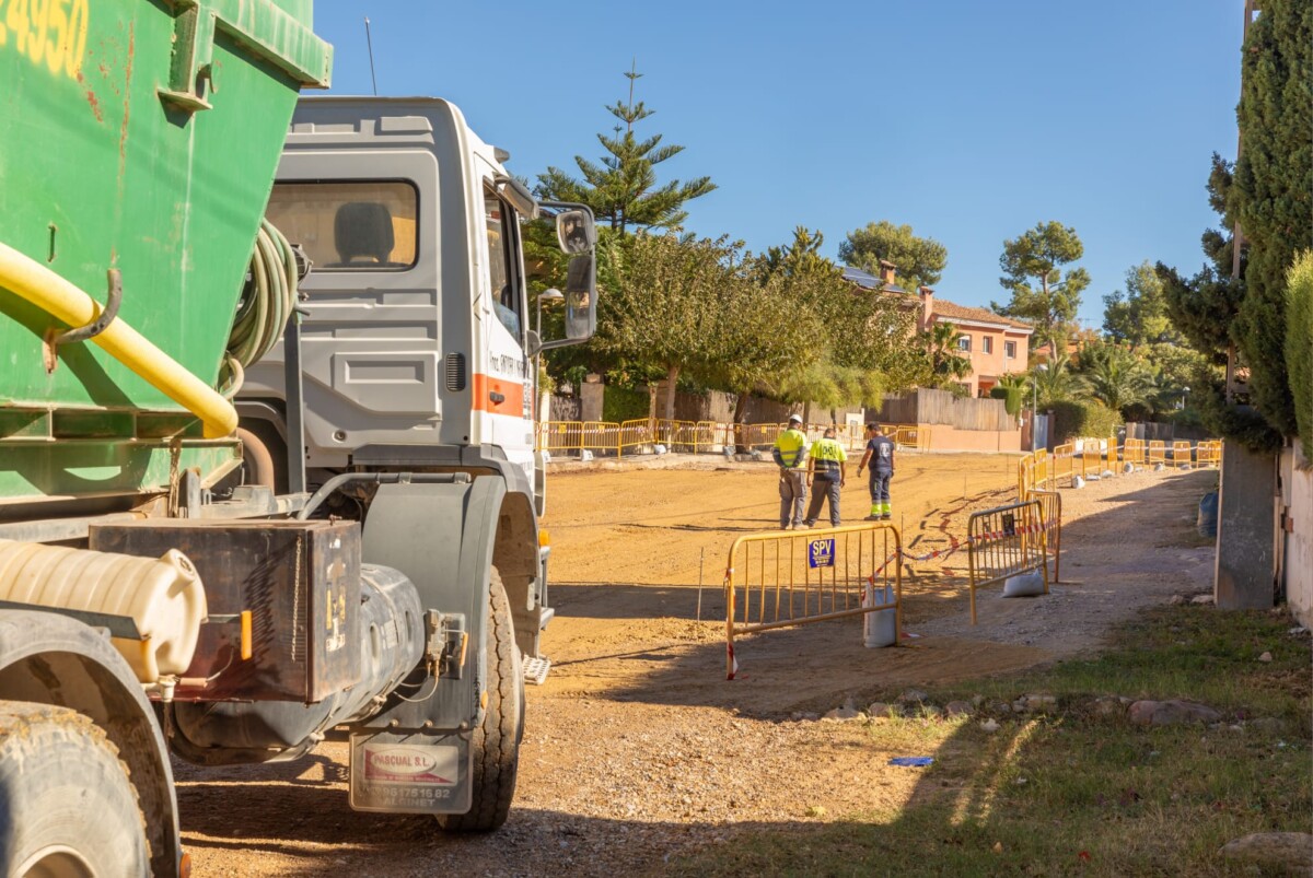 El Ayuntamiento de Paterna inicia actuaciones de mejora en la zona del Barranco de Serra este mes de noviembre