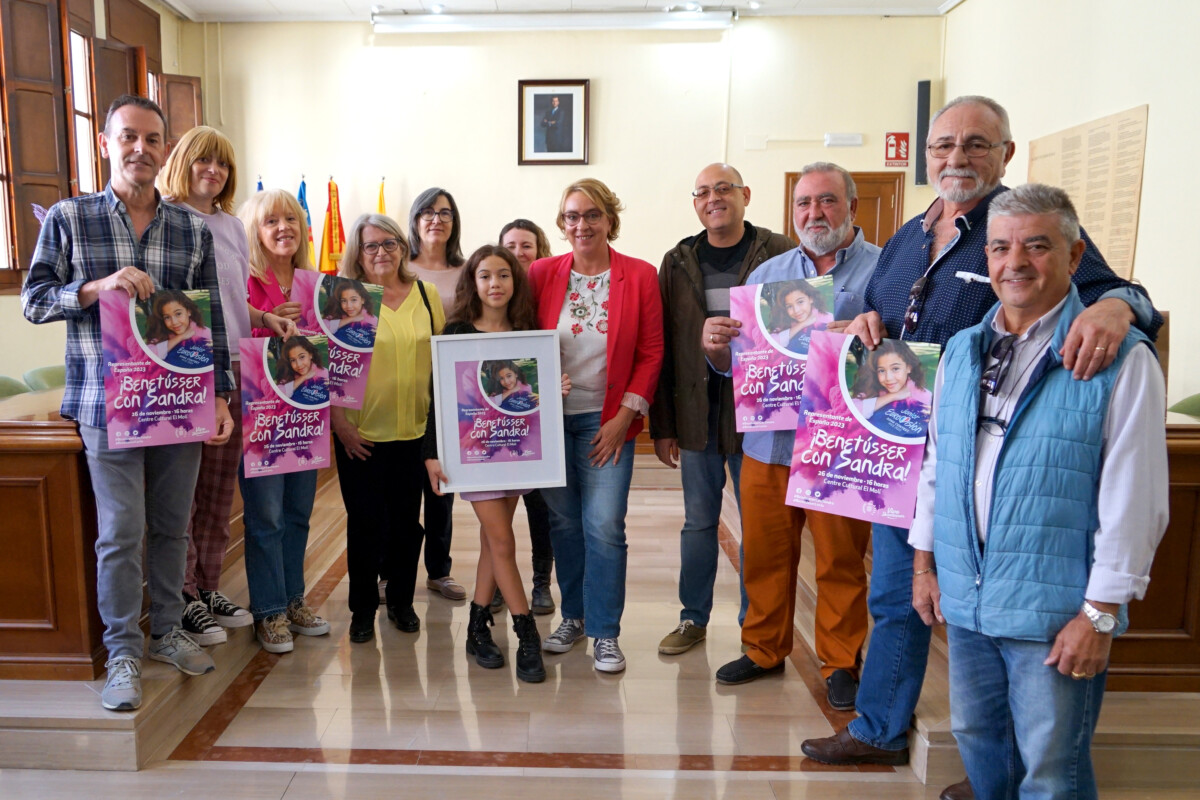 Recepción corporación municipal  Benetússer Sandra Valero Eurovisión Junior