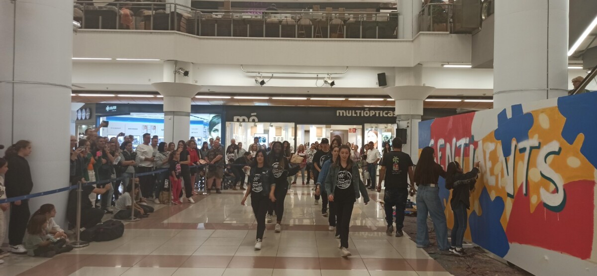 Mural en Nuevo Centro