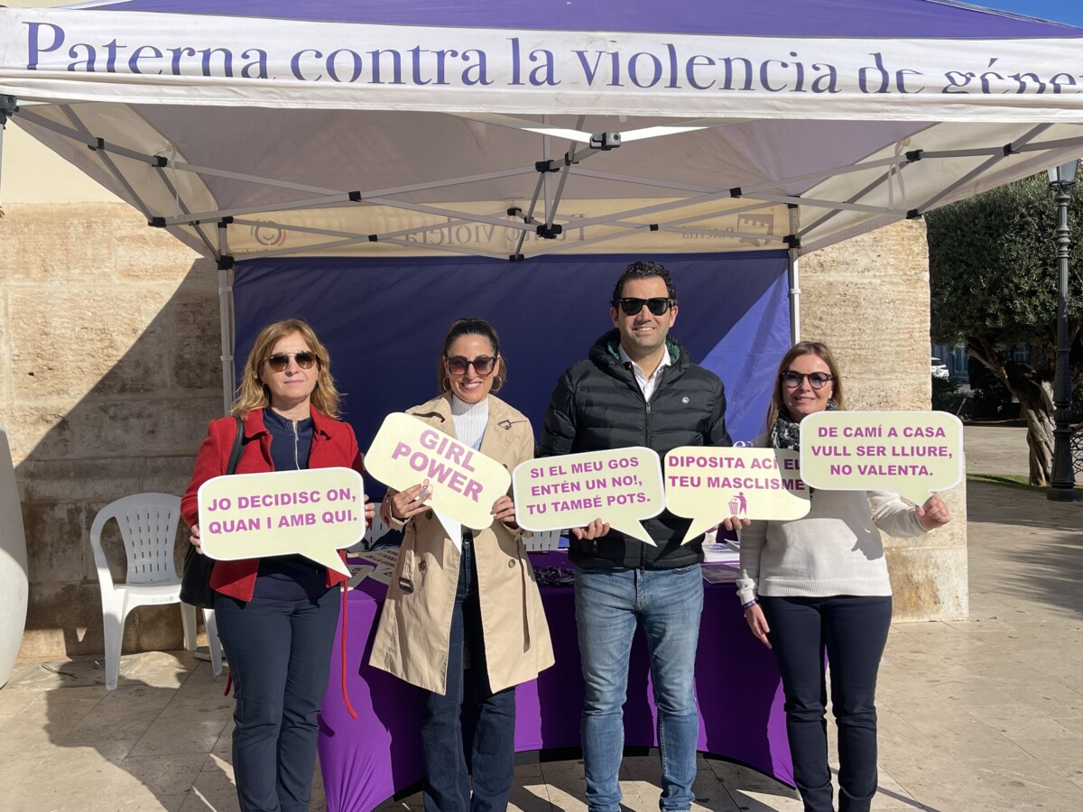 Punto Violeta Ayuntamiento de Paterna 25N