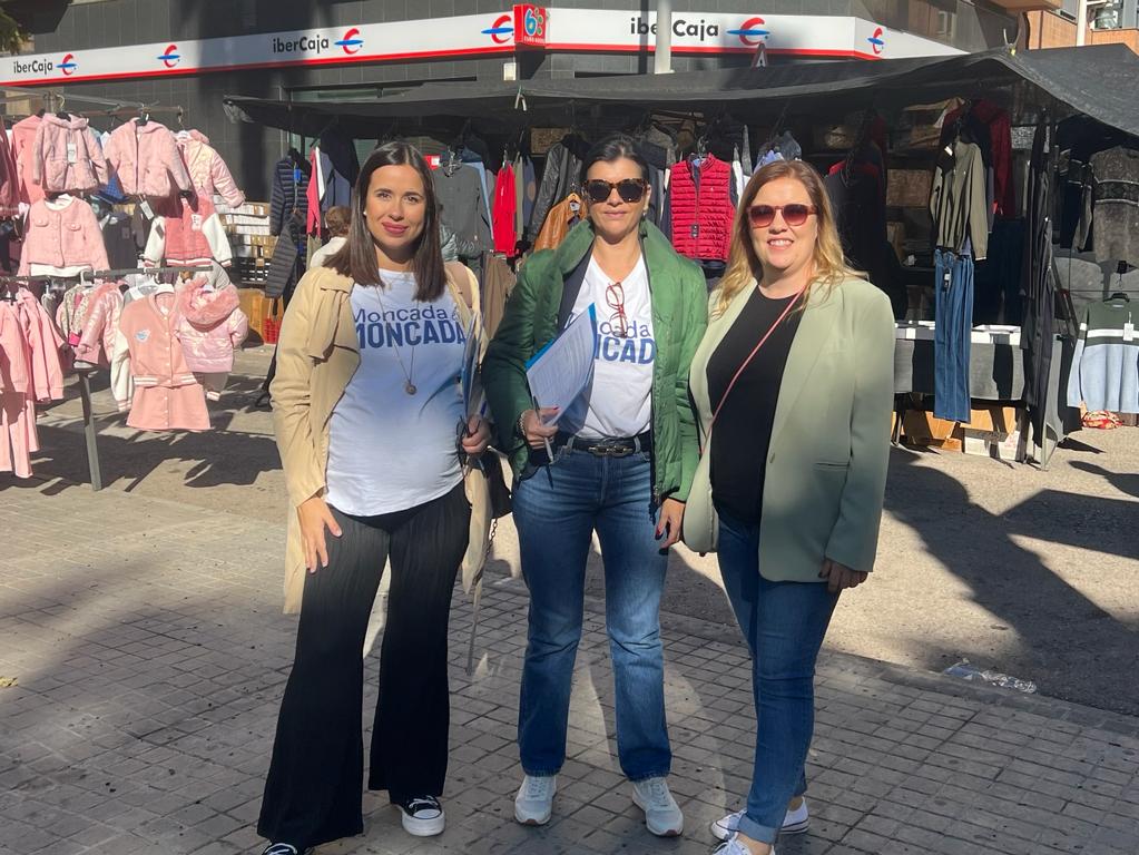 Recogida firmas PP topónimo Moncada