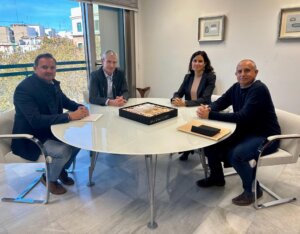 reunion ayuntamiento y Generalitat por el centro de salud de Silla