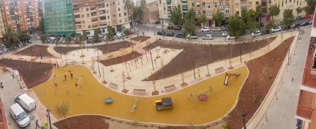 Nuevo jardín de Camins al Grau