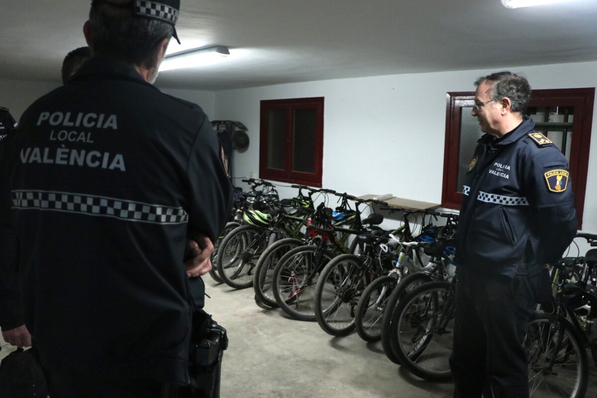 Bicicletas para su uso en el parque de Seguridad Vial de Viveros