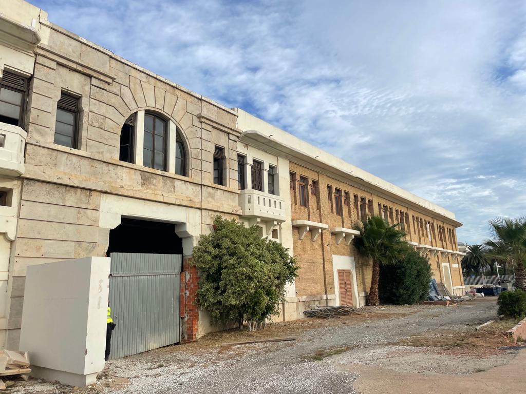 Estado actual de los Docks del puerto de Valencia