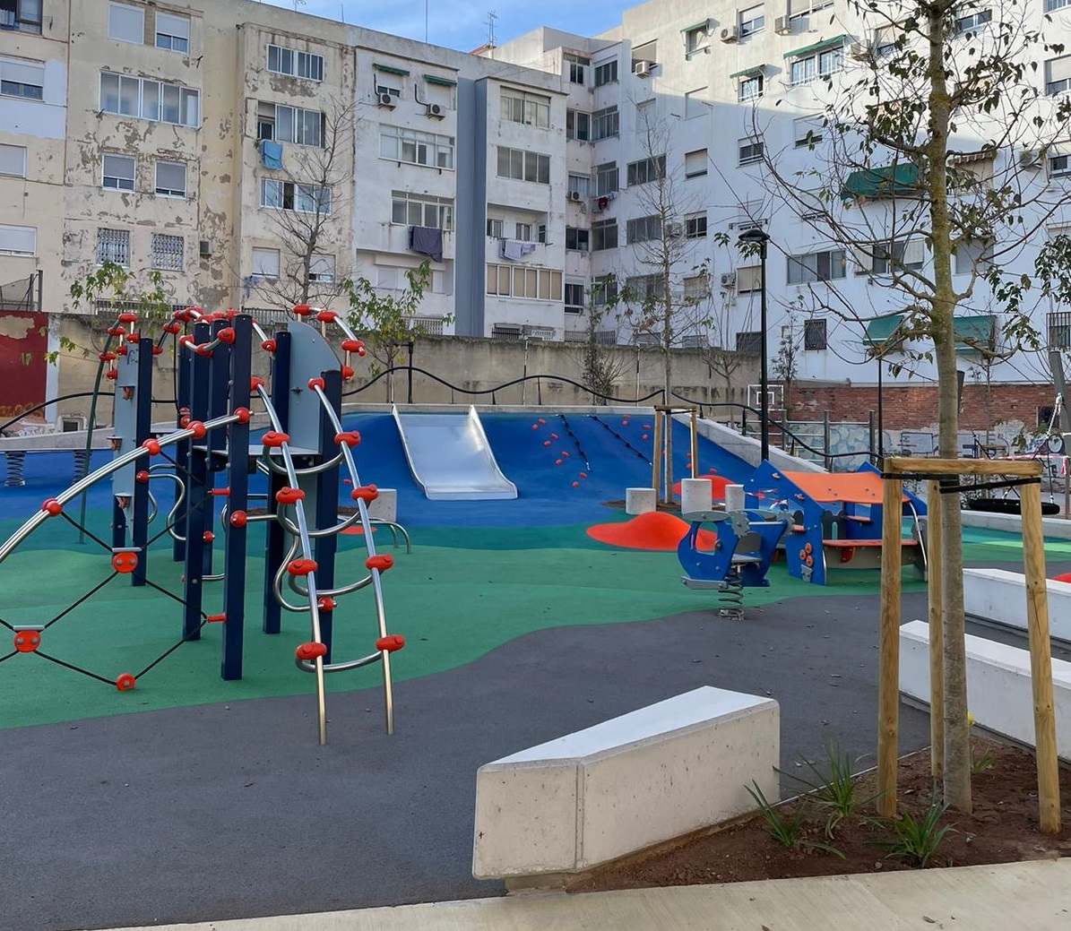 Jardín en Juan XXIII dedicado a Miguel Ángel Blanco