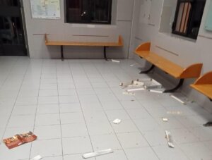 acto vandalico Museros