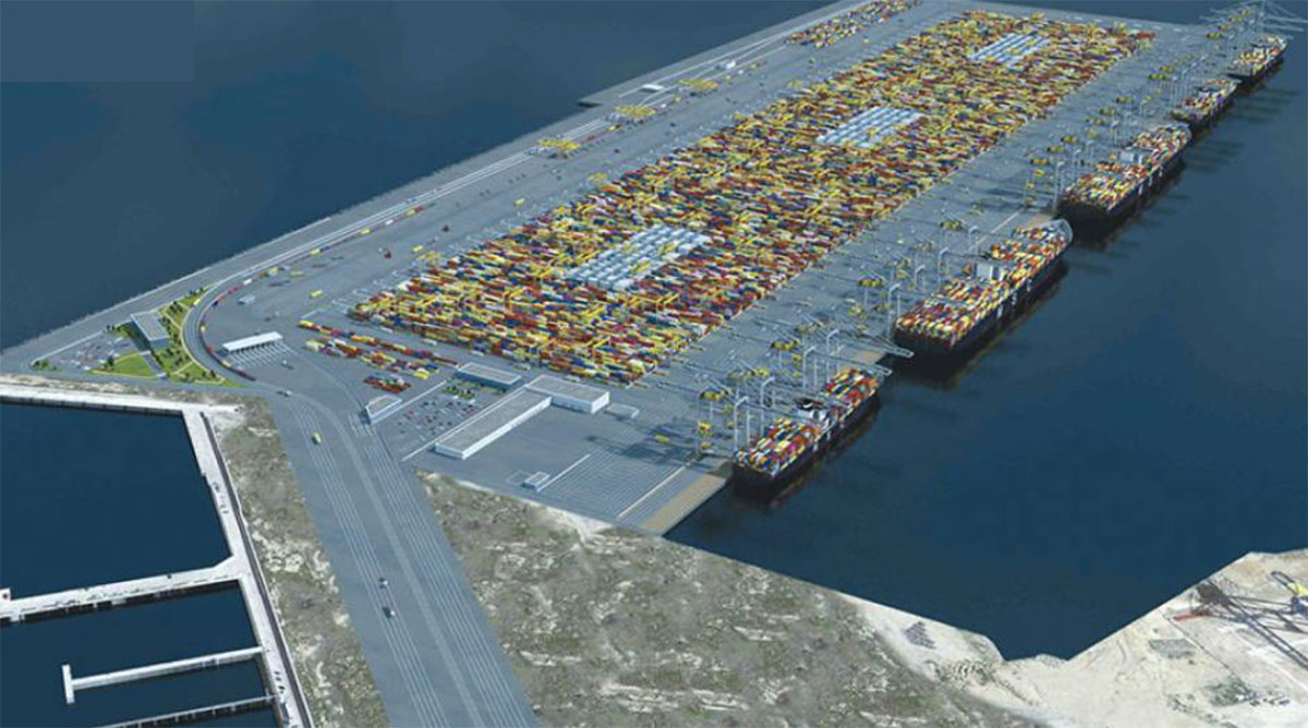 La nueva terminal Norte del Puerto de Valencia