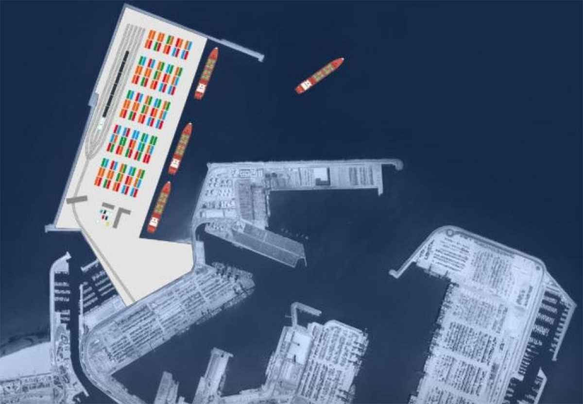 La nueva terminal Norte del Puerto de Valencia