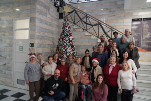 Árbol de ganchillo ayuntamiento Burjassot