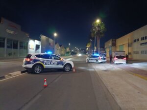 Control Alcoholèmia Policía Local Paiporta