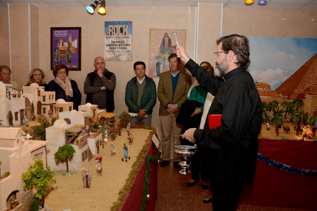 Bendición del Belén del Ecce Homo