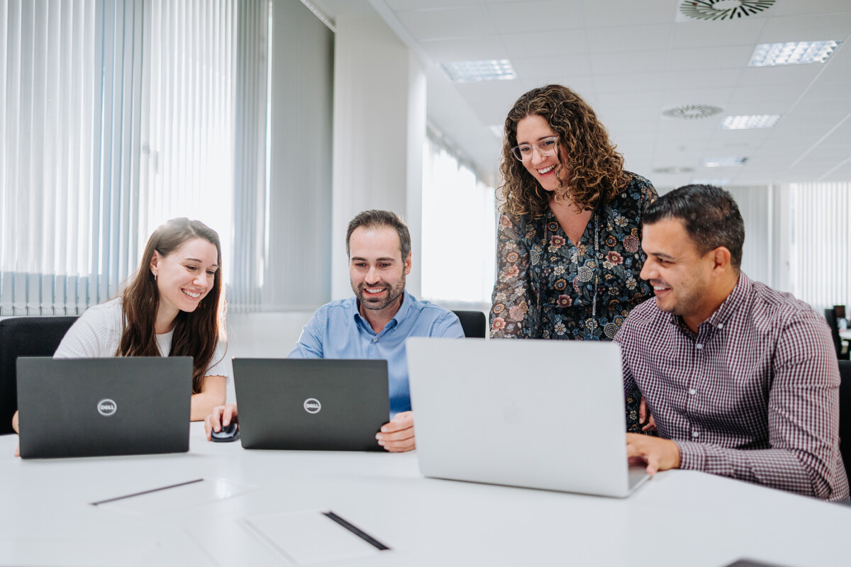 Equipo de trabajo RRSS y Web de Mercadona