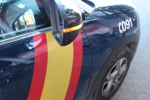 Coche patrulla de la Policía Nacional