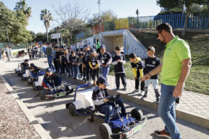 Mislata actividades navidad Policia Local en el Parque de la Canaleta
