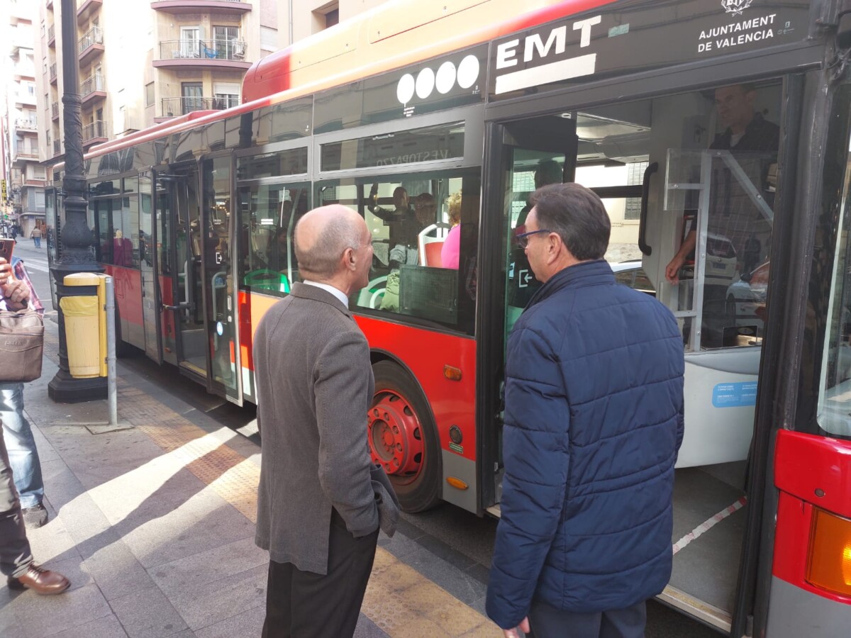 Los autobuses de EMT vuelven al centro de la ciudad de Valencia