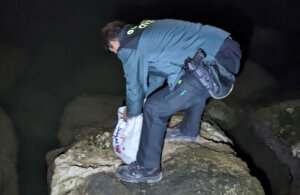 El Seprona decomisa 12 kg de ostras en Pinedo