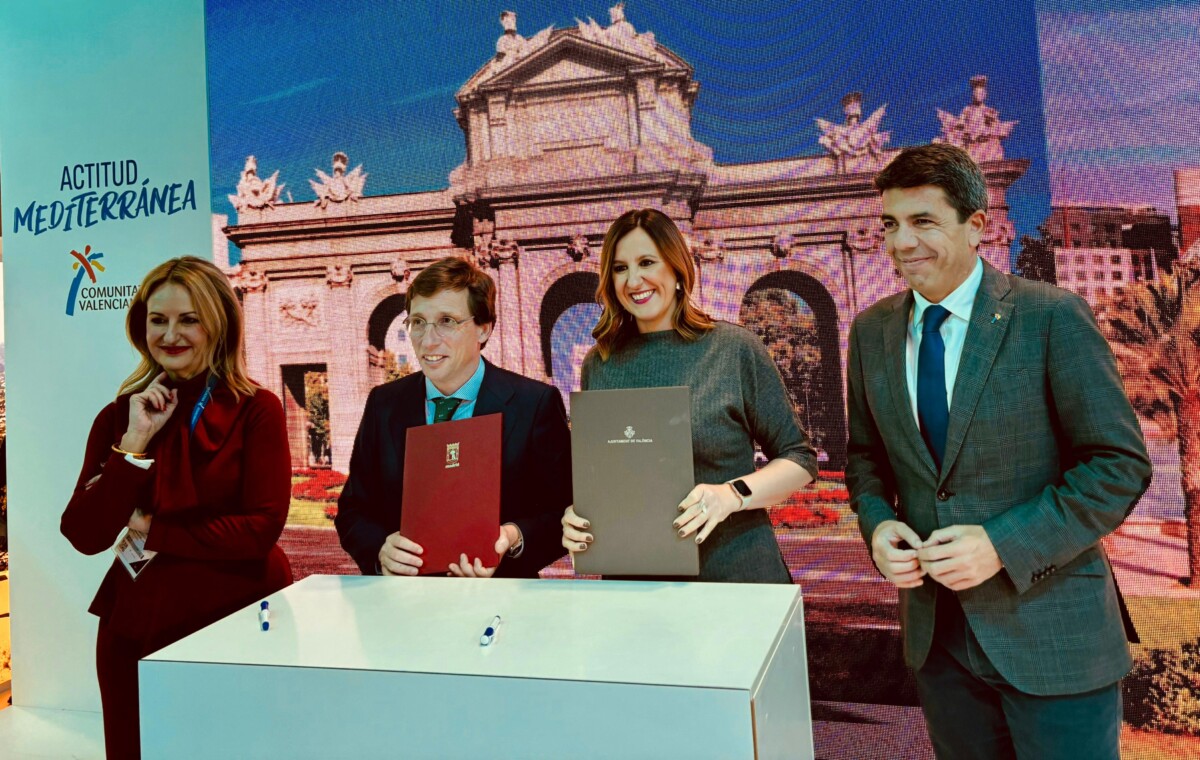 Firma del protocolo de promoción turística entre Valencia y Madrid