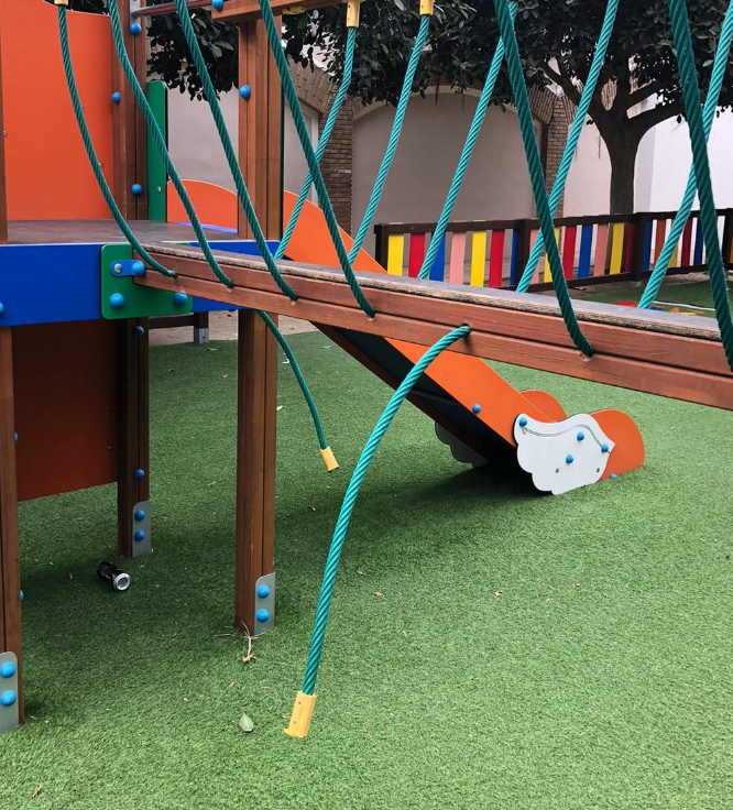 alfara del patriarca desperfectos parque