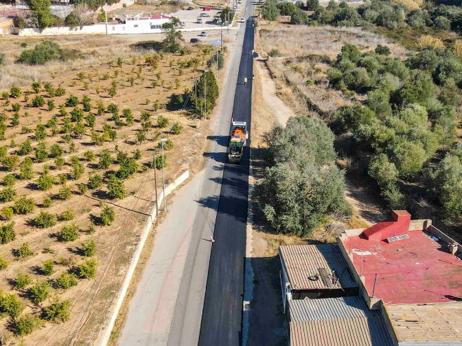 asfaltat camins rurals Picassent