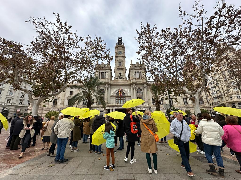 Concentración para la liberación de los secuestrados por Hamás en Gaza