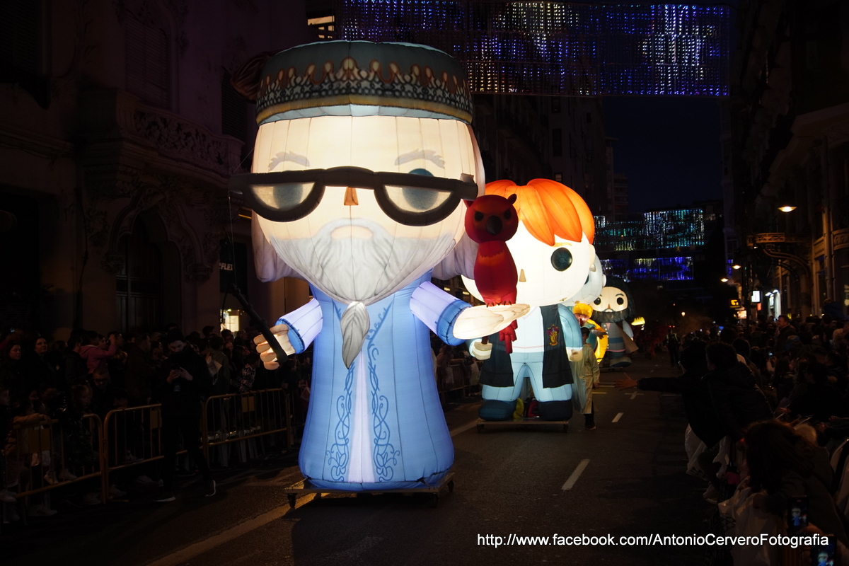 Cabalgata de los Reyes Magos en Valencia