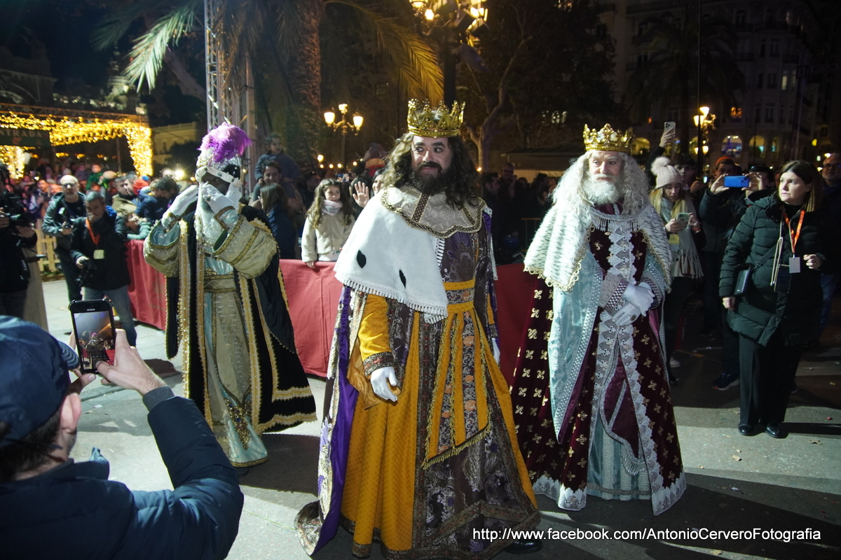 Cabalgata de los Reyes Magos en Valencia