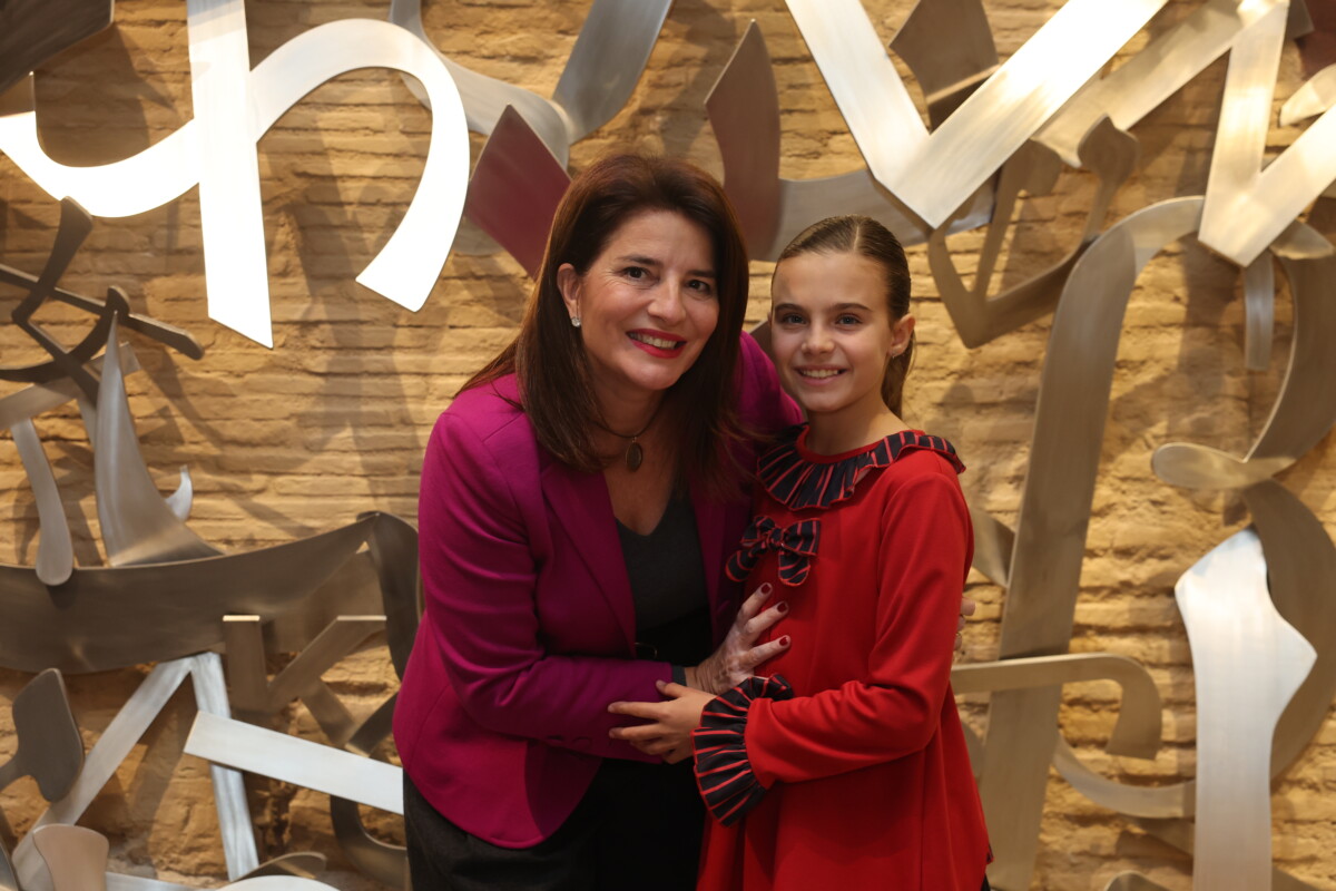 Hortensia Roig con Marina García