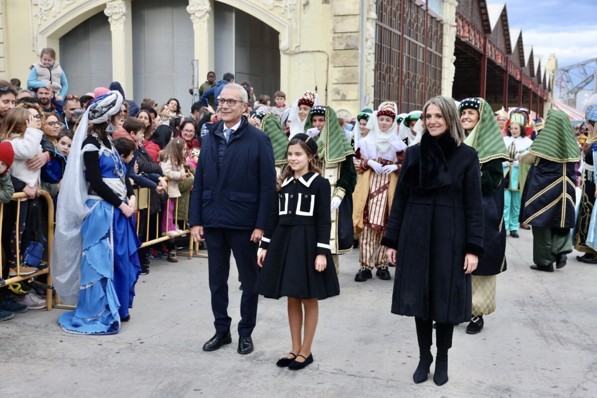 Llegada de los Reyes Magos al Puerto de Valencia