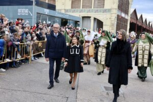 Llegada de los Reyes Magos al puerto de Valencia