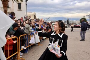 Llegada de los Reyes Magos al puerto de Valencia