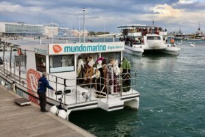 Llegada de los Reyes Magos al puerto de Valencia