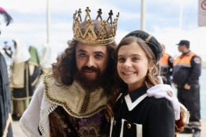 Llegada de los Reyes Magos al puerto de Valencia