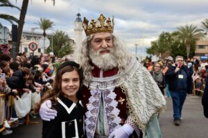 Llegada de los Reyes Magos al puerto de Valencia