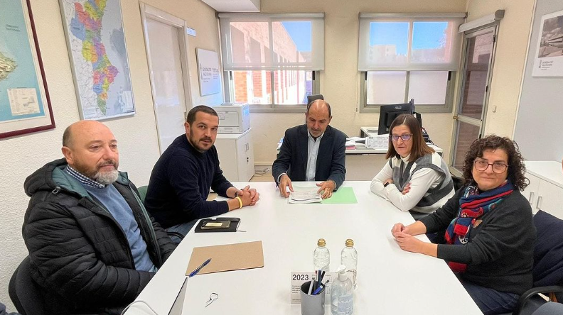 nuevo colegio Albuixech reunión