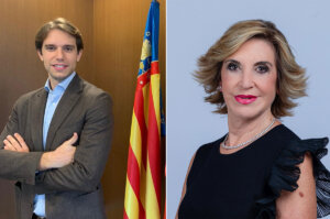 Pedro Carceller, mantenedor de la clavariera de las fiestas vicentinas, Toña Játiva