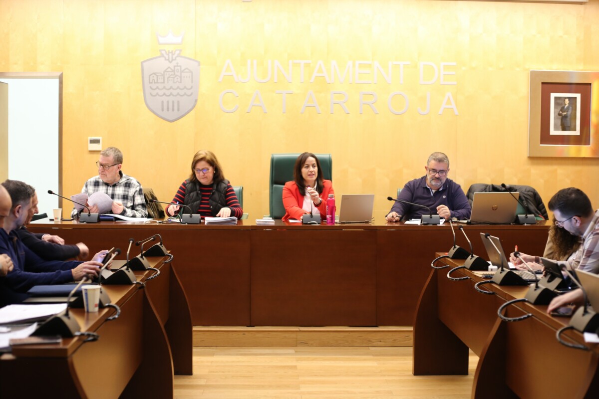 Ple Ajuntament Catarroja pressupostos celebrat ahir 25 de gener