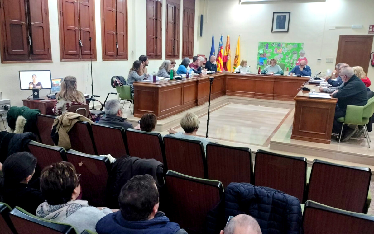 Pleno Benetusser aprueba Declaración Institucional de apoyo al Soterramiento