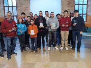 Podio del Open Internacional de Navidad