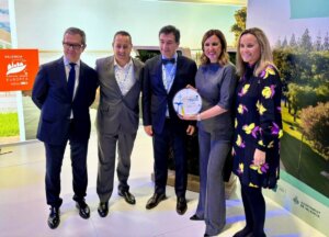 María José Catalá recibe en Fitur Premio de Turismo Responsable y Sostenible que ha otorgado la Fundación Intermundial a Valencia