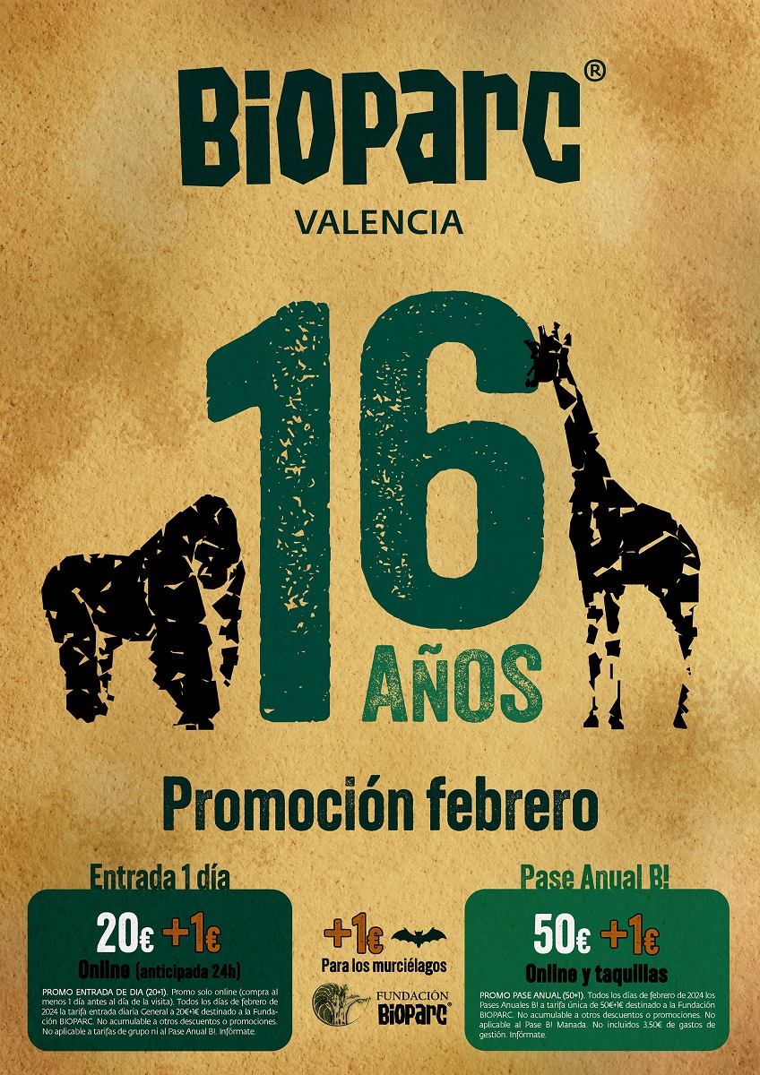 16 aniversario de Bioparc Valencia