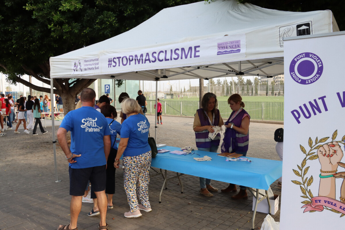 punto violeta Torrent