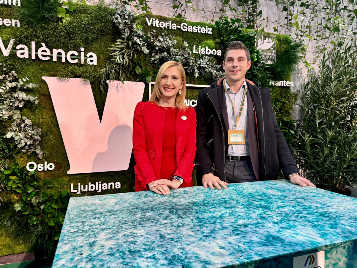 Salomé Pradas en la gala oficial de inauguración de Valencia Capital Verde Europea 2024