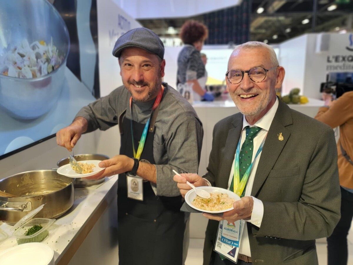 Showcooking Alboraya horchata artesana Fitur