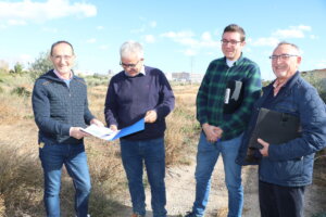 visita terrenos huertos urbanos Quart